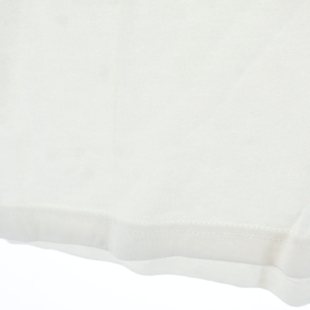 JIL SANDER(ジルサンダー) 24SS バックロゴプリント クルーネック長半袖Tシャツ カットソー ホワイト J22GC0173 J46219