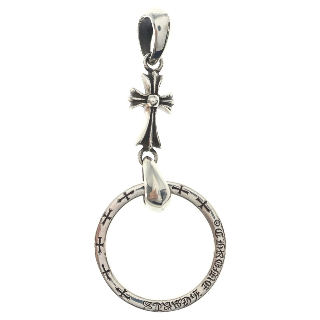 CHROME HEARTS(クロムハーツ) EWLP NTFL BBF ベイビーファットクロス アイウェアループ ペンダントトップ シルバー