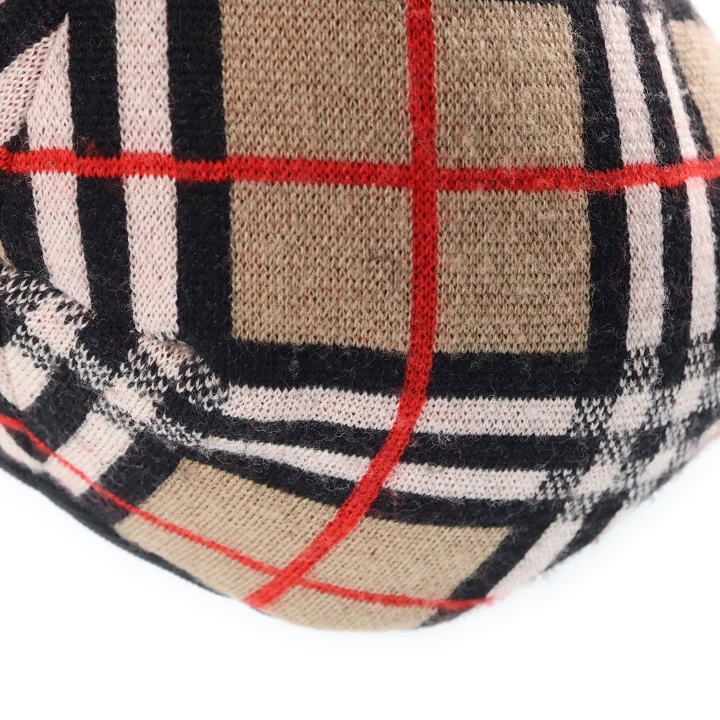 BURBERRY(バーバリー) ノバチェック ベアーモチーフ ボディバッグ ブラウン