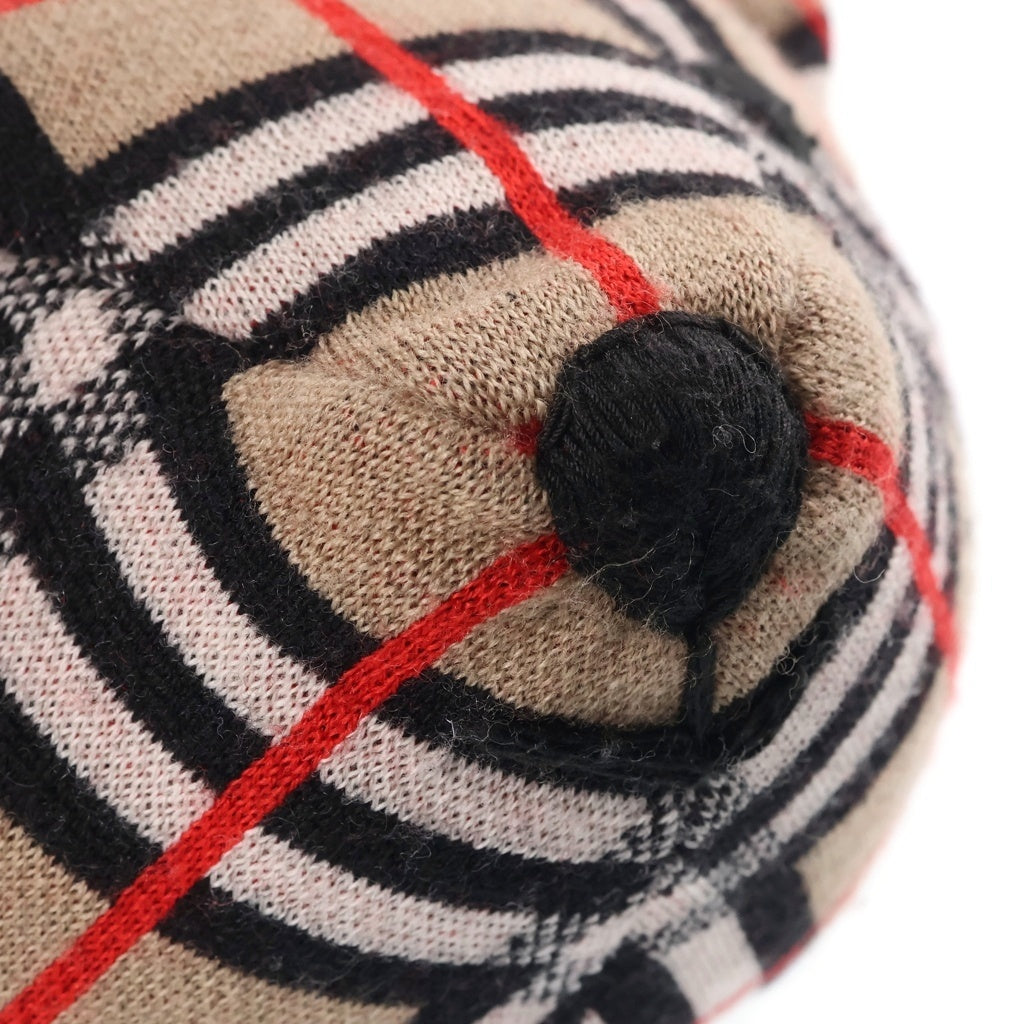 BURBERRY(バーバリー) ノバチェック ベアーモチーフ ボディバッグ ブラウン