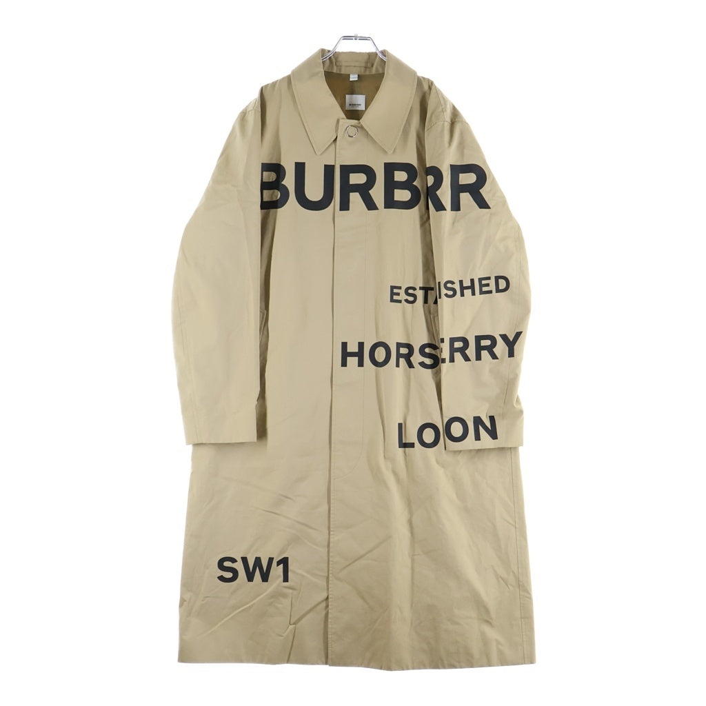 BURBERRY(バーバリー) 19SS ホースフェリープリント ステンカラーコート ベージュ 8015897