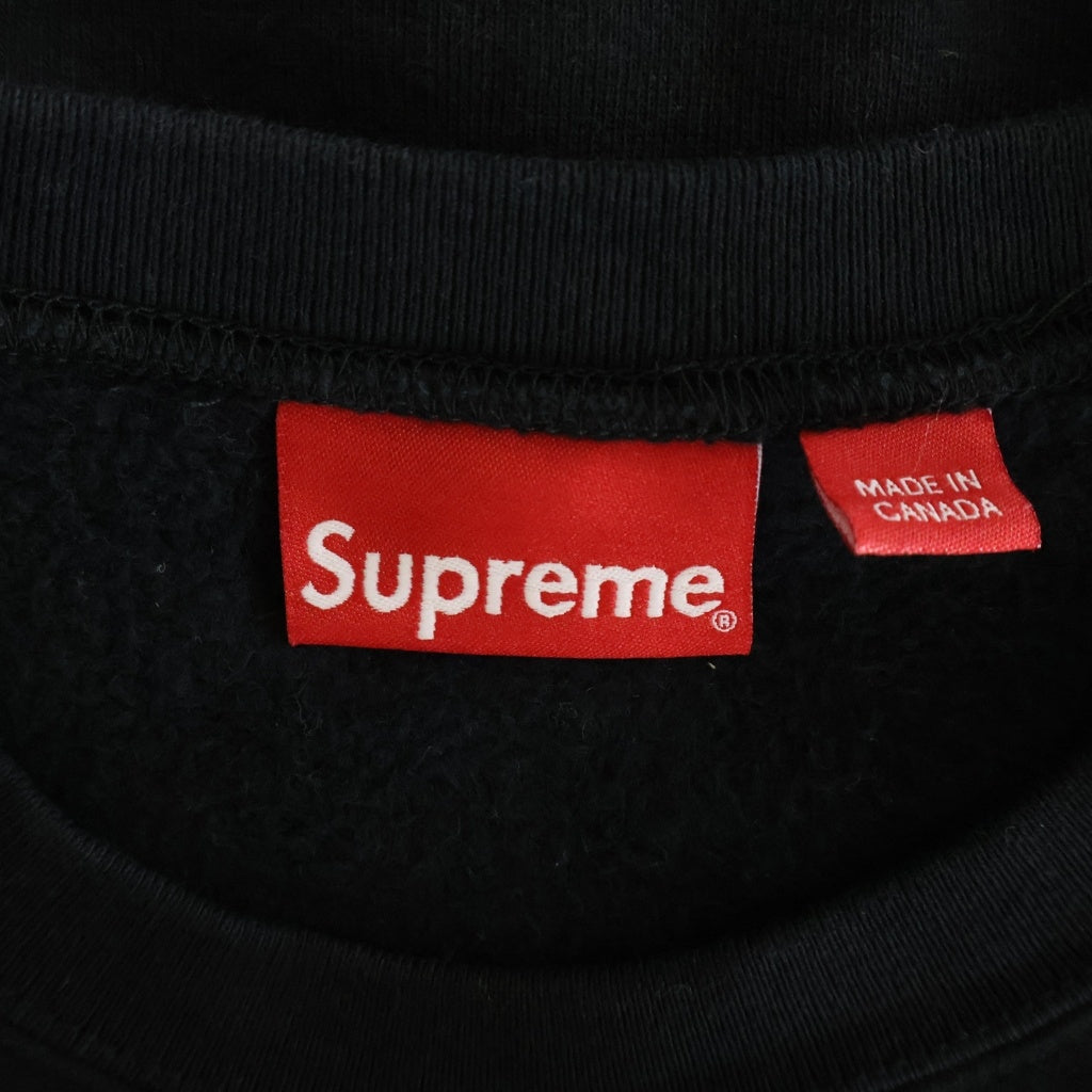 SUPREME(シュプリーム) 20AW Small Box Logo Sweat スモールボックスロゴ クルーネック スウェット ブラック