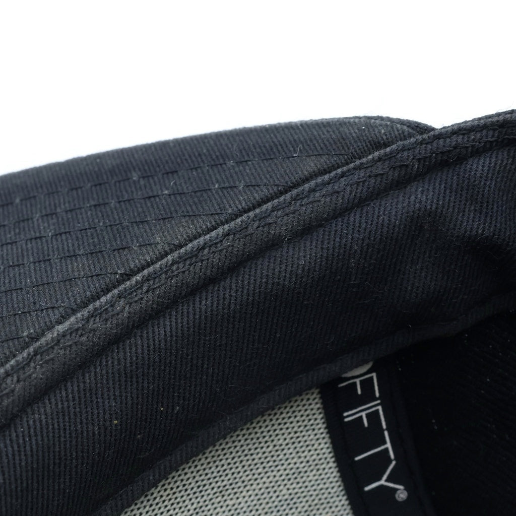 F.C.R.B./F.C.Real Bristol/FCRB(エフシーアールビー/エフシーレアルブリストル) 17AW ×NEWERA ニューエラ ロゴデザイン キャップ 帽子 ブラック