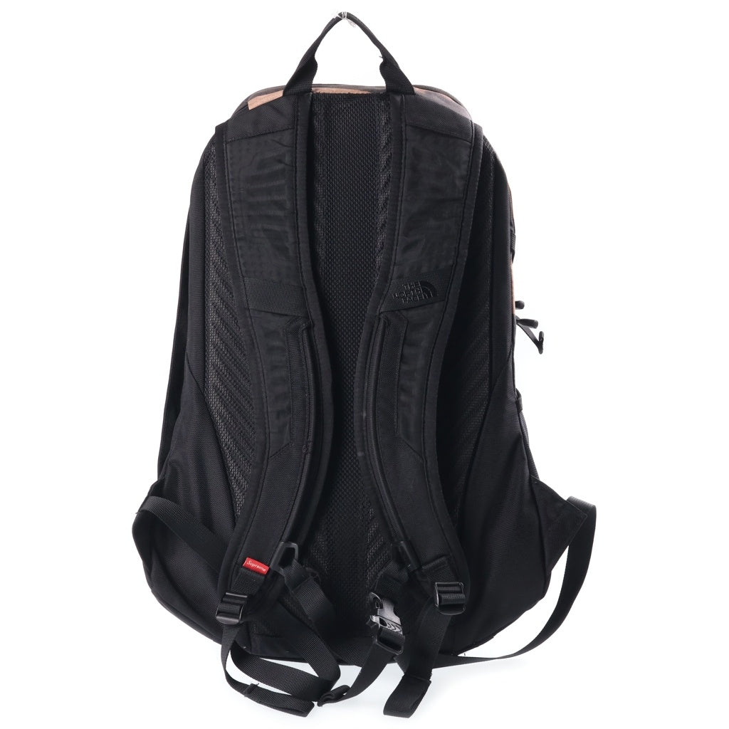 SUPREME(シュプリーム) 21AW ×THE NORTH FACE Bleached Denim Print Pocono Backpack ザノースフェイス ブリーチド デニムプリント バックパック ブラック/ブラウン