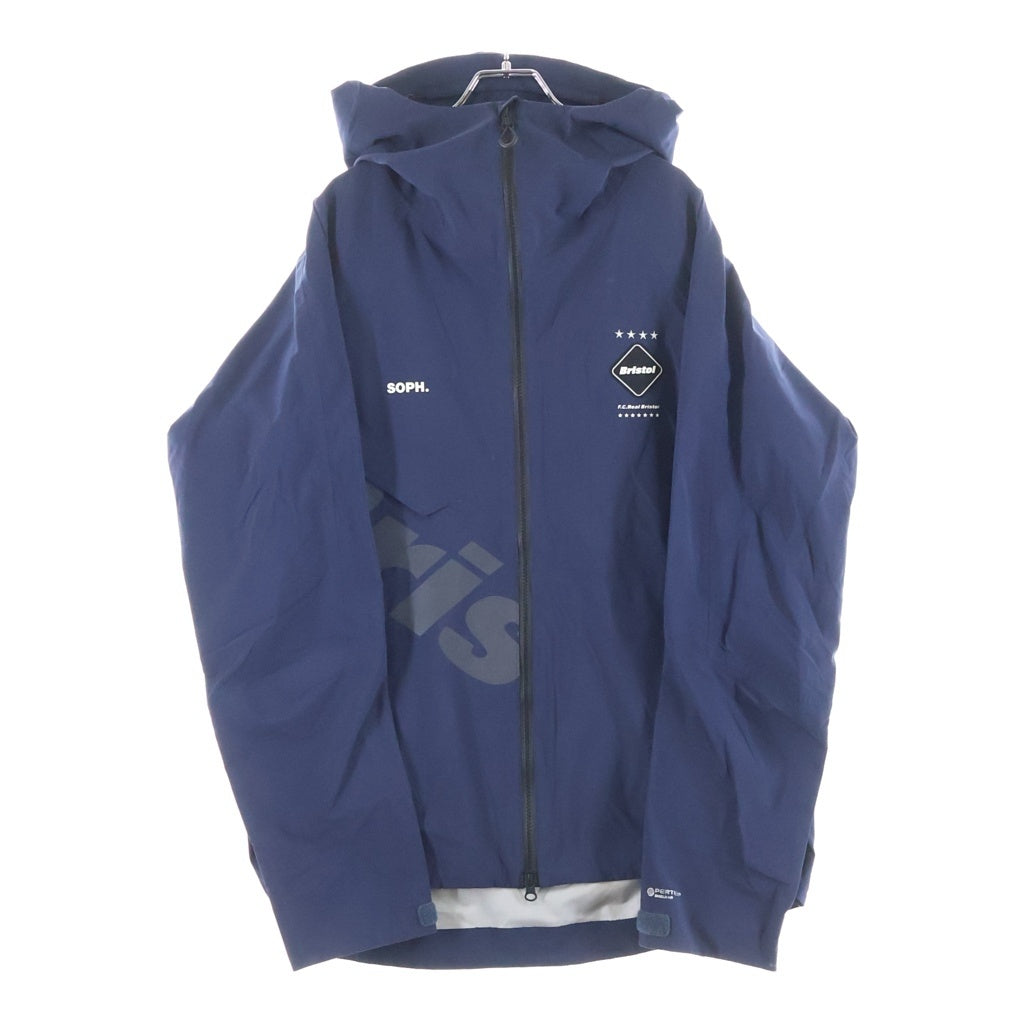 F.C.R.B./F.C.Real Bristol/FCRB(エフシーアールビー/エフシーレアルブリストル) 22SS WARM UP JACKET ウォームアップ フーデッド ジャケット パーカー ネイビー FCRB-220000