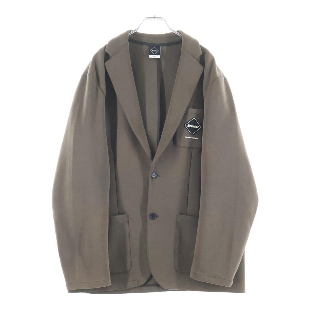 F.C.R.B./F.C.Real Bristol/FCRB(エフシーアールビー/エフシーレアルブリストル) 25AW TECH SWEAT BLAZER テックスウェットブレザー ジャケット ブラウン FCRB-252071