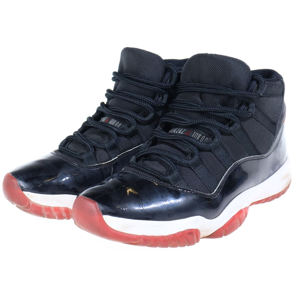 NIKE(ナイキ) AIR JORDAN Bred エアジョーダン 11 ブレッド ハイカットスニーカー ブラック/レッド US10/28cm 378037-061