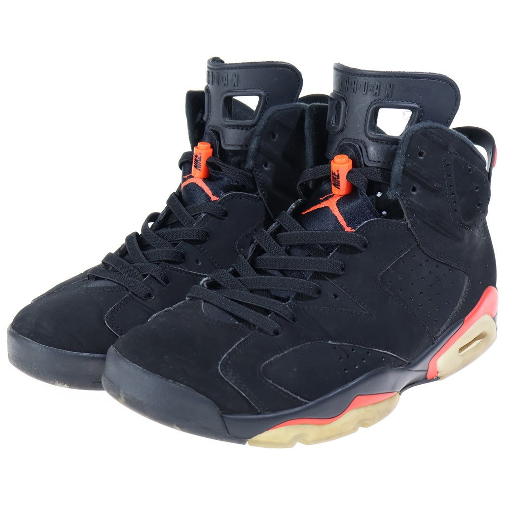 NIKE(ナイキ) AIR JORDAN INFRARED エアジョーダン 6 インフラレッド ハイカットスニーカー ブラック/レッド US10/28cm 384664-060