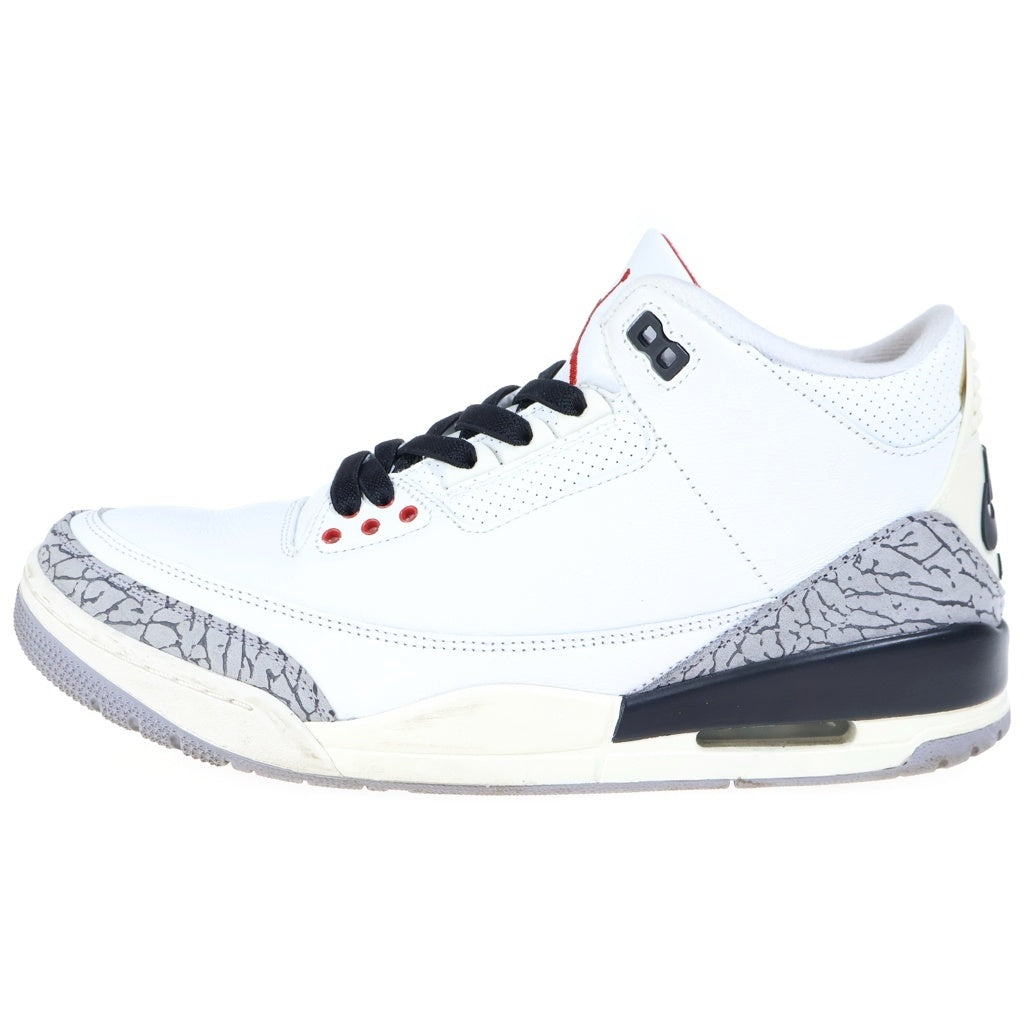 NIKE(ナイキ) AIR JORDAN White Cement Reimagined エアジョーダン 3 ホワイトセメント US10.5/28.5cm DN3707-100
