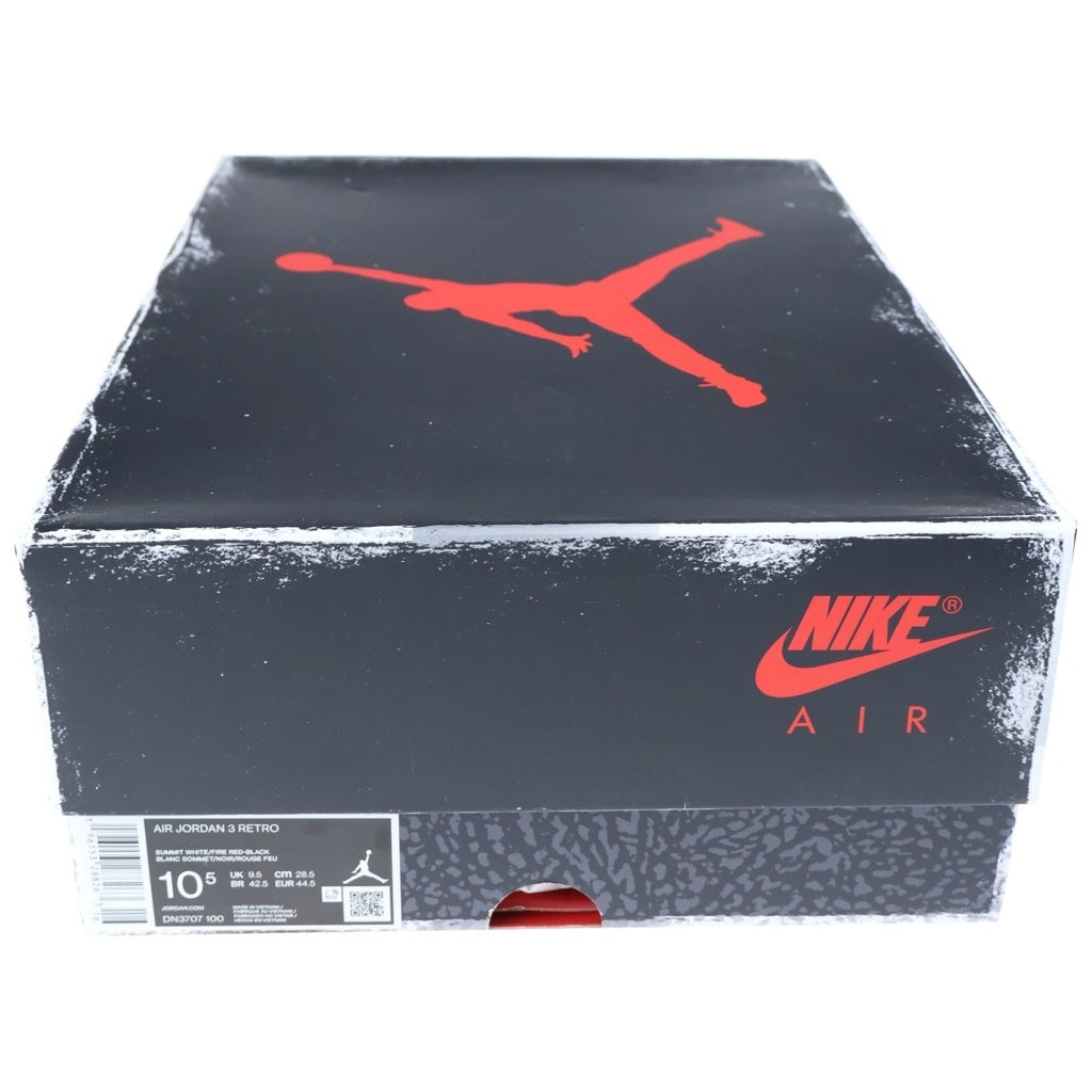 NIKE(ナイキ) AIR JORDAN White Cement Reimagined エアジョーダン 3 ホワイトセメント US10.5/28.5cm DN3707-100