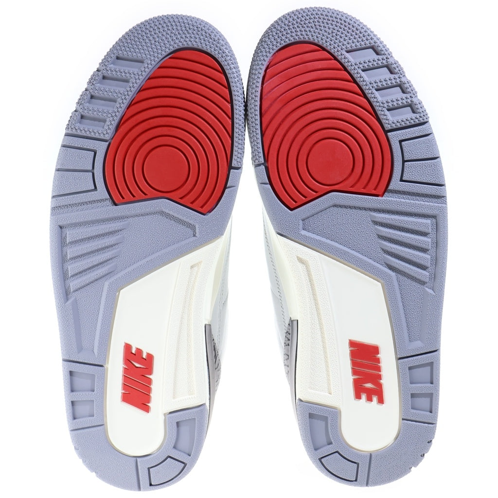 NIKE(ナイキ) AIR JORDAN 3 RETRO WHITE CEMENT REIMAGINED エアジョーダン3 レトロ セメント リイマジンド ハイカットスニーカー ホワイト US9.5/27.5cm DN3707-100 DM3707-100