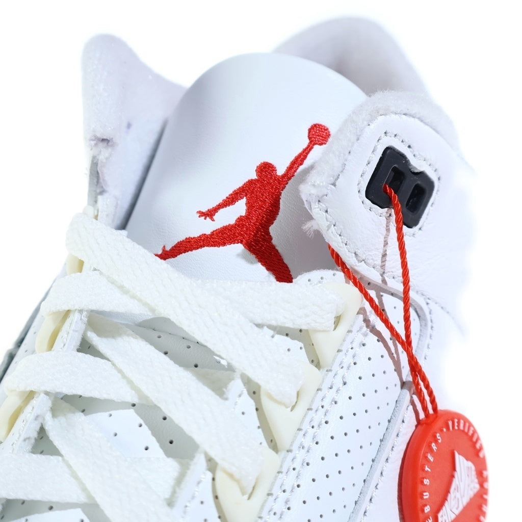 NIKE(ナイキ) AIR JORDAN 3 RETRO WHITE CEMENT REIMAGINED エアジョーダン3 レトロ セメント リイマジンド ハイカットスニーカー ホワイト US9.5/27.5cm DN3707-100 DM3707-100