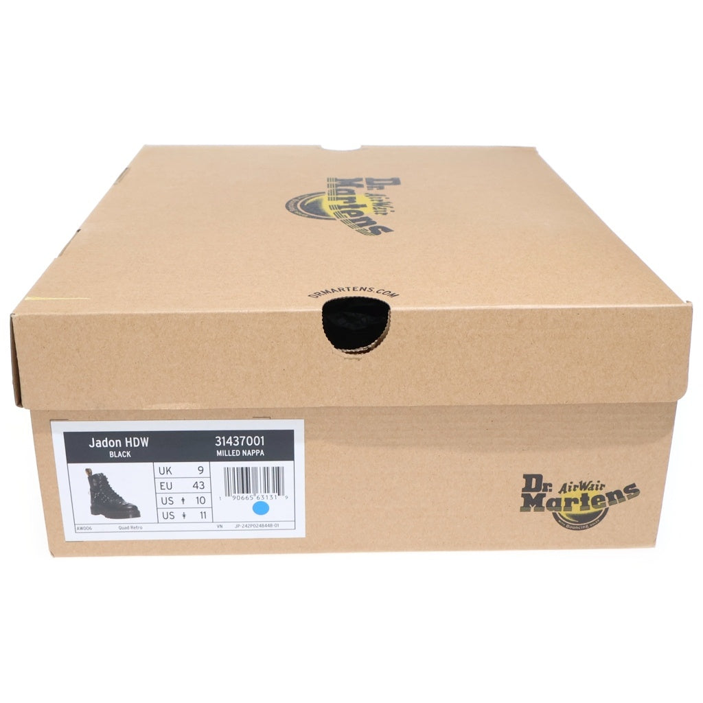 Dr.Martens(ドクターマーチン) JADON HARDWARE 8-EYE BOOTS ジェイドン ハードウェア 8ホール ハイカットブーツ ブラック 31437001