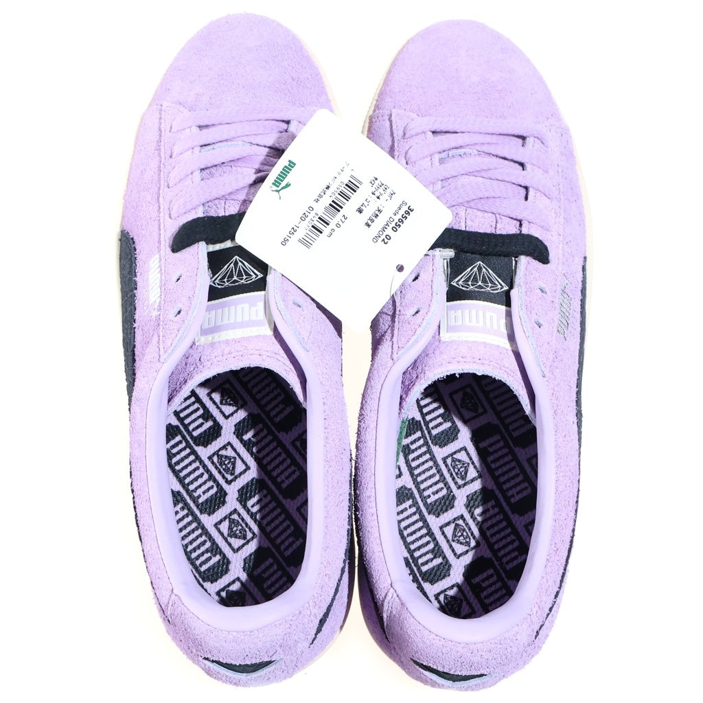 PUMA(プーマ) ×DIAMOND SUPLY CO. SUEDE OECHID BLOOM ダイアモンドサプリーカンパニー スウェード オーキッドブルーム ローカットスニーカー パープル US9/27cm365650-02 365650-02