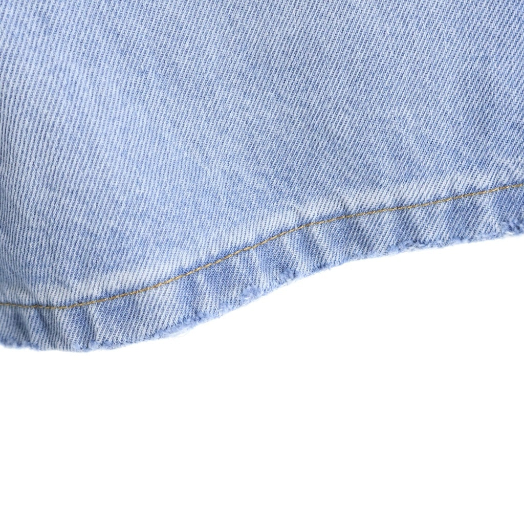 VETEMENTS(ヴェトモン) 23SS PLAIN BAGGY JEANS ワイド バギーデニムパンツ インディゴ UE63PA305N1