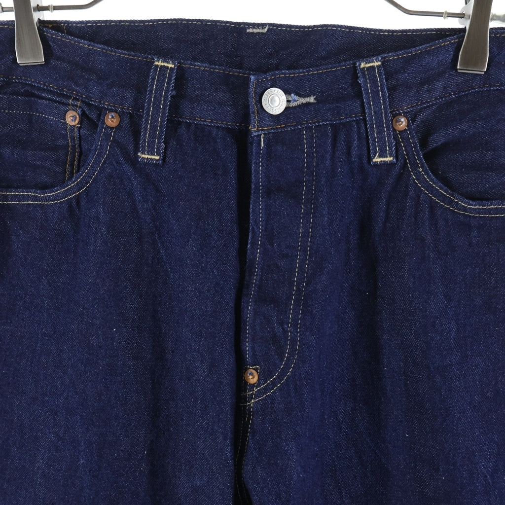 Levi's(リーバイス) 501XX 1937年復刻モデル カイハラ赤耳デニム ボタンフライ リジット セルビッチ ストレートデニムパンツ インディゴ PC9-37501-0018