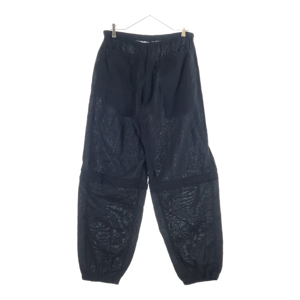 COMOLI(コモリ) 26SS オックス コンパーティブルパンツ ブラック D01-03013