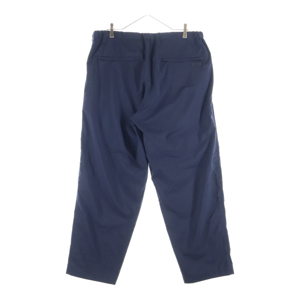 The Ennoy Professional(エンノイプロフェッショナル) 24SS WOOL BLEND RIP STOP EASY PANTS ウールブレンド リップストップイージーパンツ ネイビー SS24BRENPT04LP