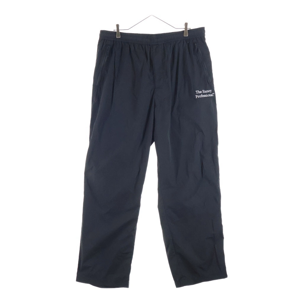 The Ennoy Professional(エンノイプロフェッショナル) 26SS PIPING NYLON TRACK PANTS パイピング ナイロントラックパンツ ブラック SS26BRENPT01LP