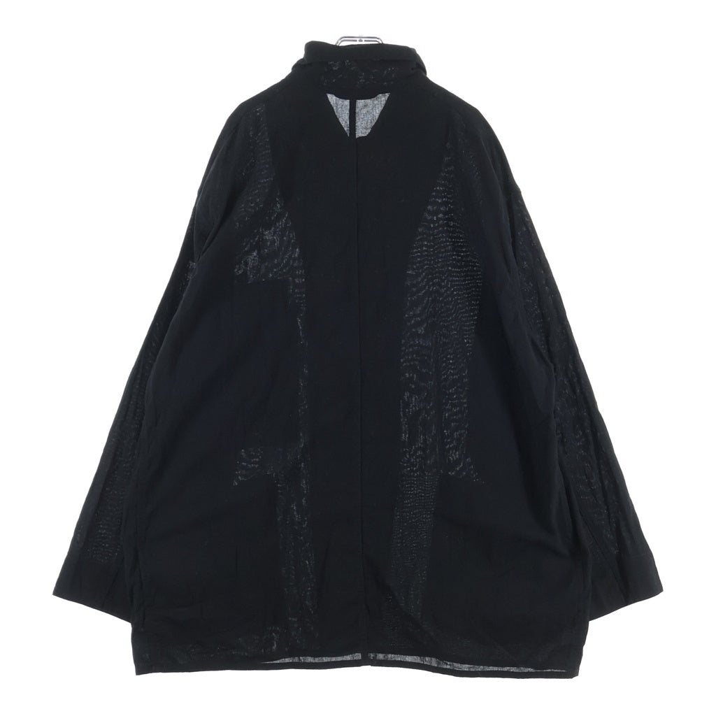 COMOLI(コモリ) 26SS オックス 1938ジャケット コットン ボタンジャケット ブラック D01-01016