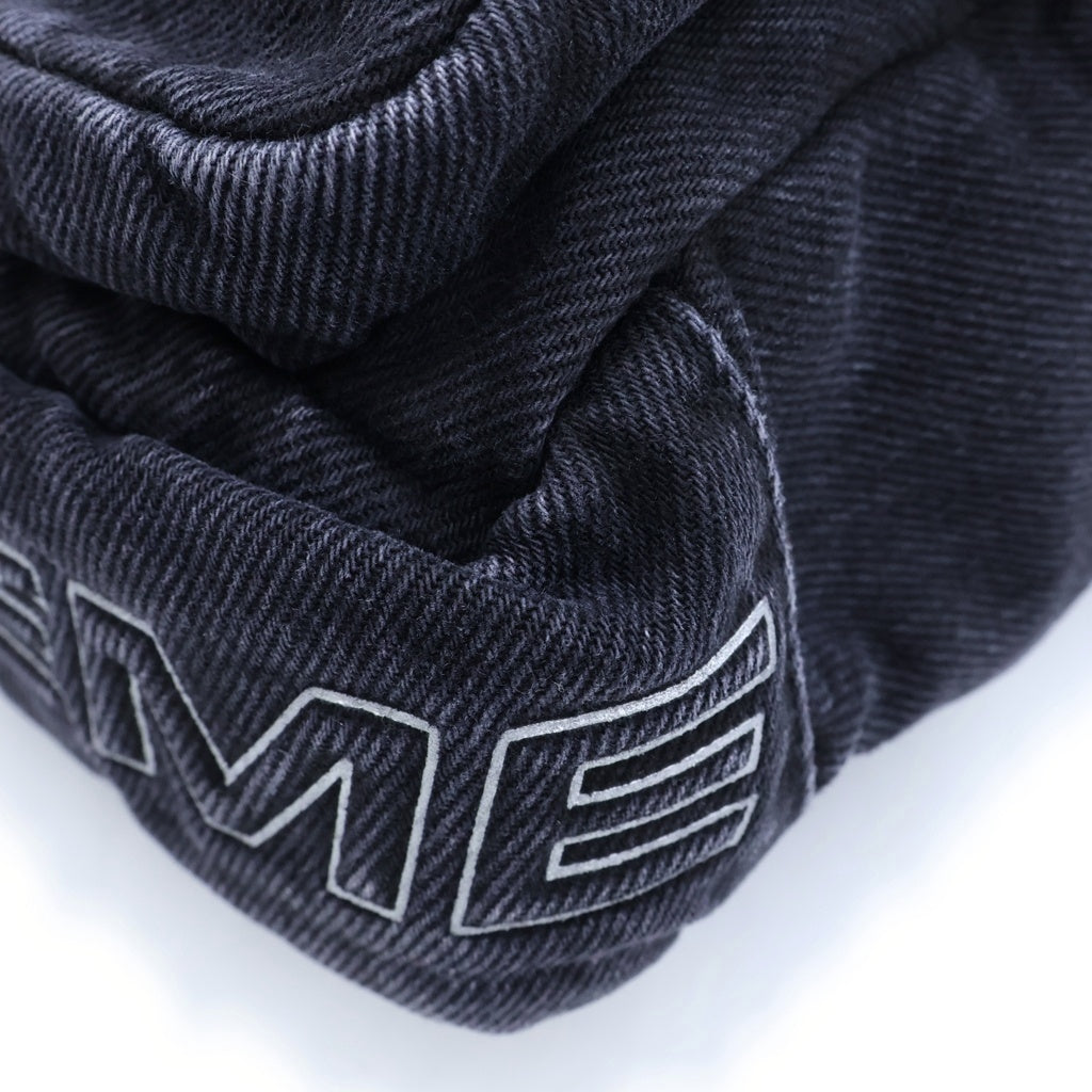 SUPREME(シュプリーム) 25AW Denim Shoulder Bag デニム スモールボックスロゴ ショルダーバッグ ブラック