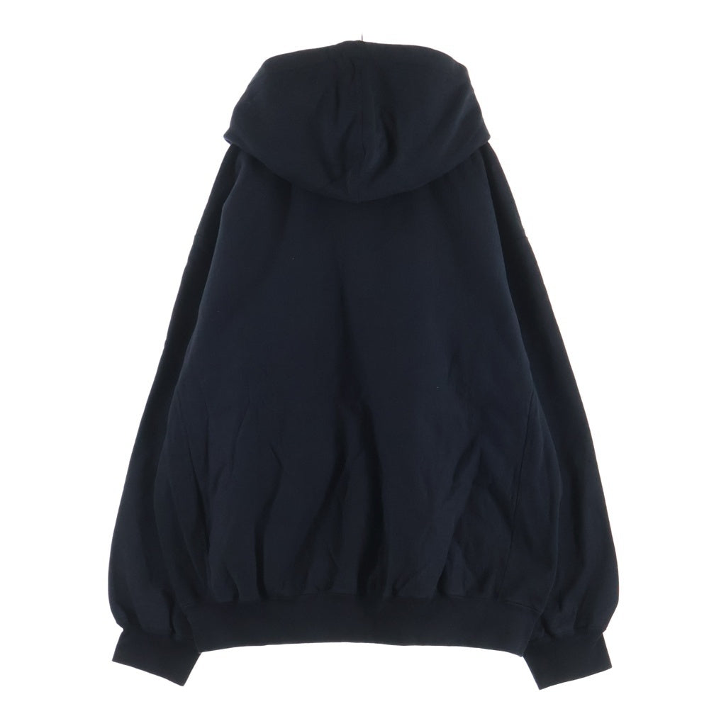 SUPREME(シュプリーム) 25SS Reverse Hooded Sweatshirt リバース ロゴプリント フーデッドスウェットシャツ パーカー ブラック