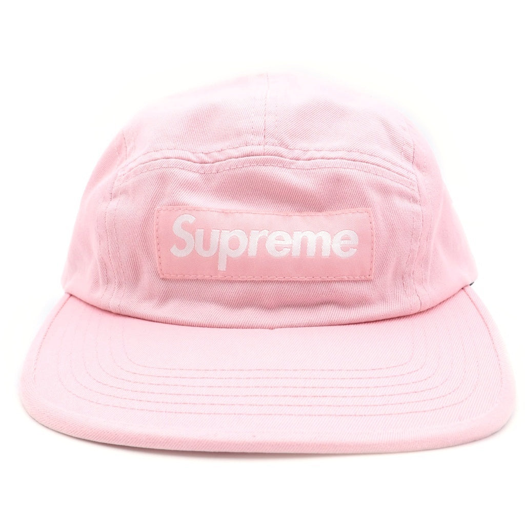 SUPREME(シュプリーム) 25AW Washed Chino Twill Camp Cap ウォッシュドチノ ツイルキャンプキャップ 帽子 ピンク