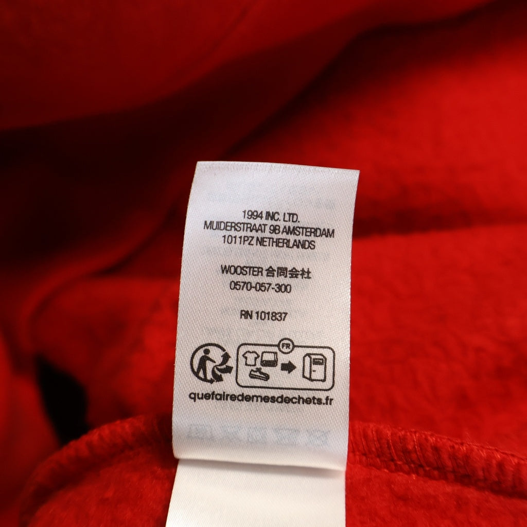 SUPREME(シュプリーム) 23AW S Logo Zip Up Hooded Sweatshirt Sロゴ ジップアップ フーデッドスウェットシャツ パーカー レッド