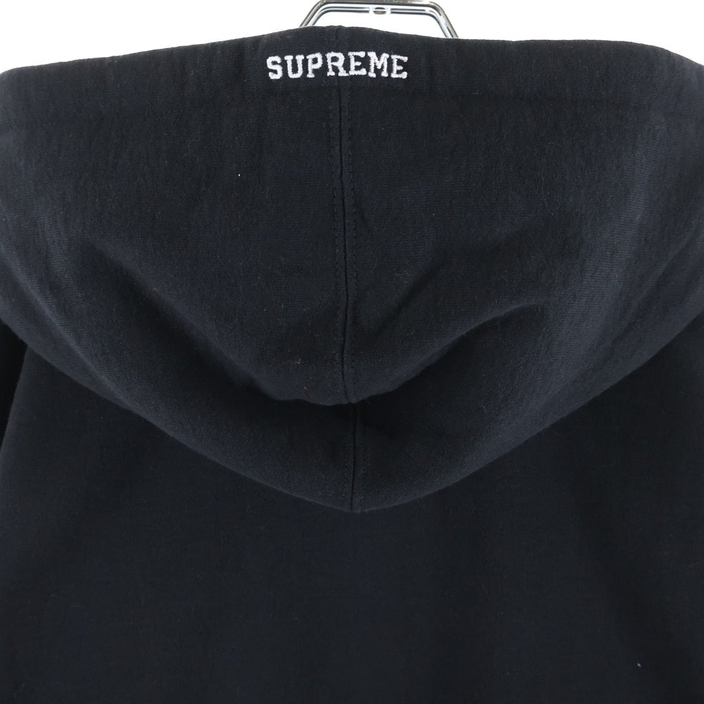 SUPREME(シュプリーム) 23AW S Logo Zip Up Hooded Sweatshirt Sロゴ ジップアップ フーデッドスウェットシャツ パーカー ブラック