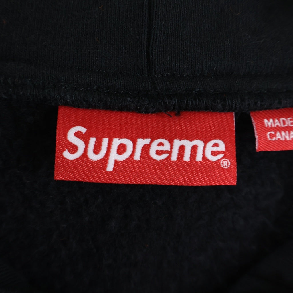 SUPREME(シュプリーム) 23AW S Logo Zip Up Hooded Sweatshirt Sロゴ ジップアップ フーデッドスウェットシャツ パーカー ブラック