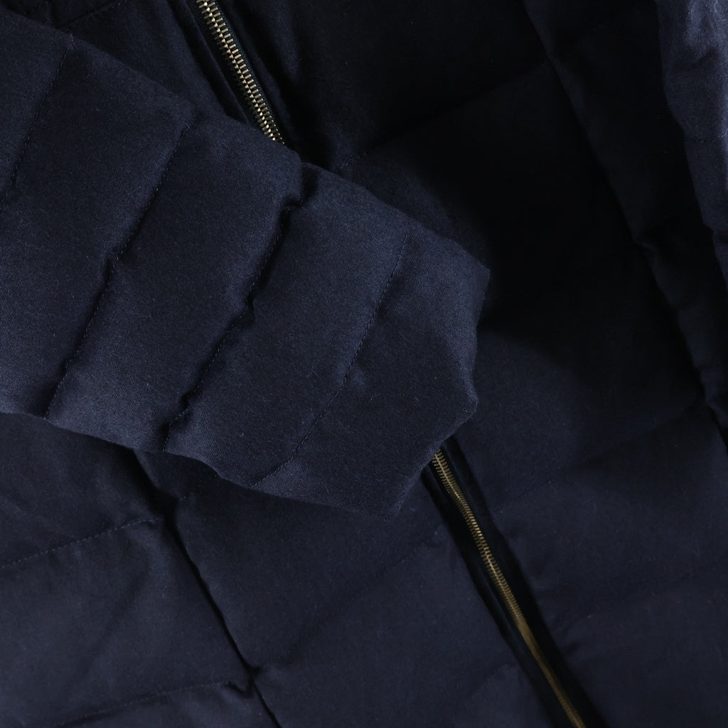 TATRAS(タトラス) DOWN COAT フーデッド ナイロンダウンコート レディース ネイビー LTA8FW4216