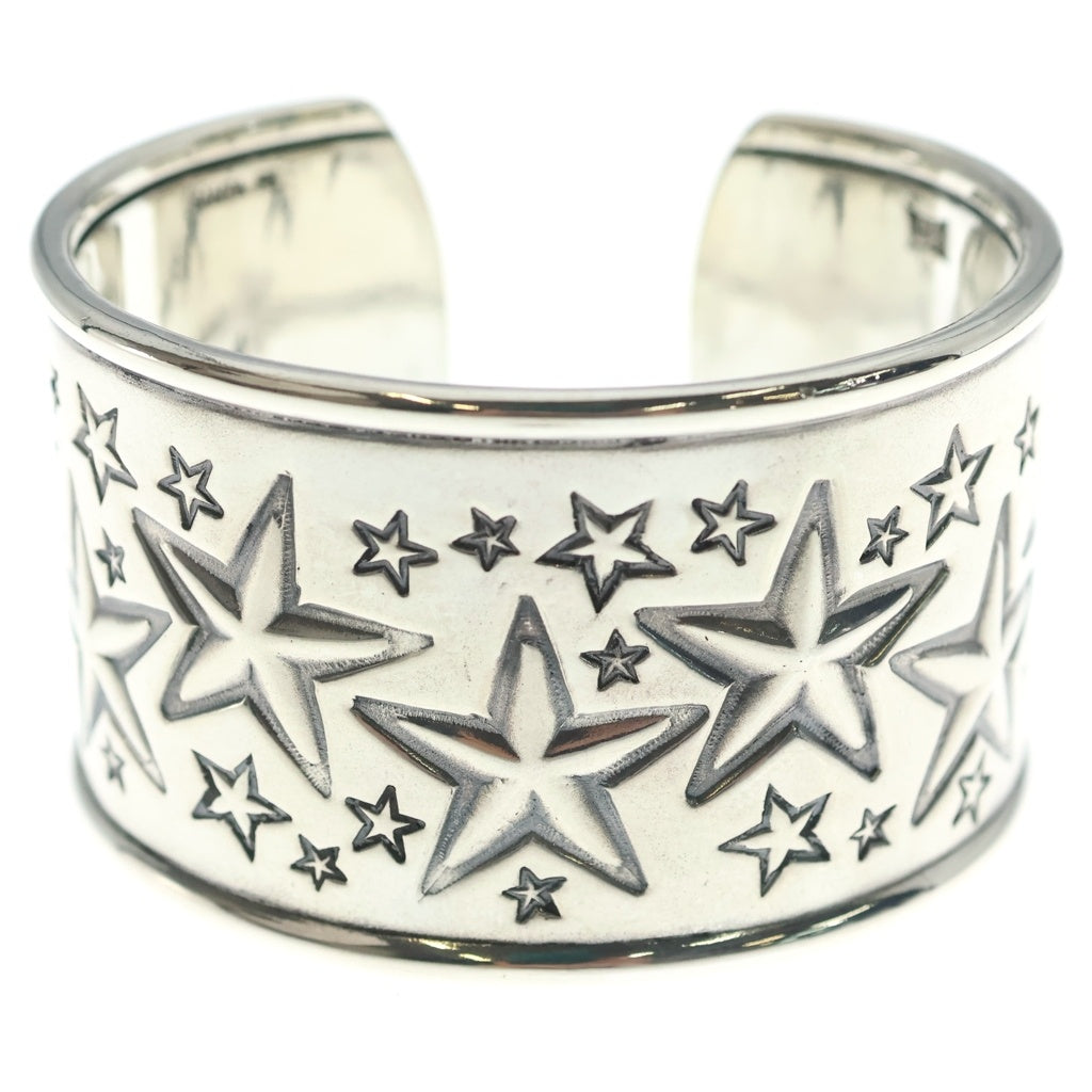 CODY SANDERSON(コディーサンダーソン) 1.5inch MULTI SHERIFF STAR CUFFS マルチシェリフスター バングル ブレスレット シルバー