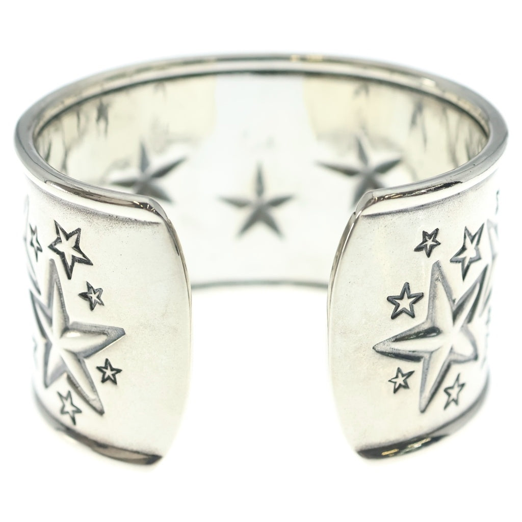 CODY SANDERSON(コディーサンダーソン) 1.5inch MULTI SHERIFF STAR CUFFS マルチシェリフスター バングル ブレスレット シルバー