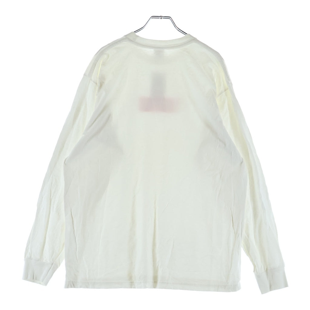 SUPREME(シュプリーム) 20AW Box Logo L/S Tee ボックスロゴ クルーネック長袖Tシャツ ロングスリーブカットソー ホワイト