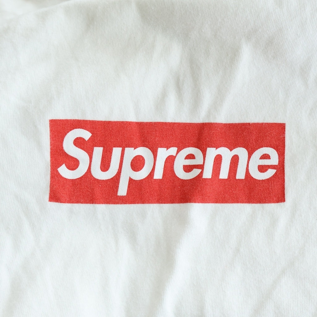 SUPREME(シュプリーム) 20AW Box Logo L/S Tee ボックスロゴ クルーネック長袖Tシャツ ロングスリーブカットソー ホワイト