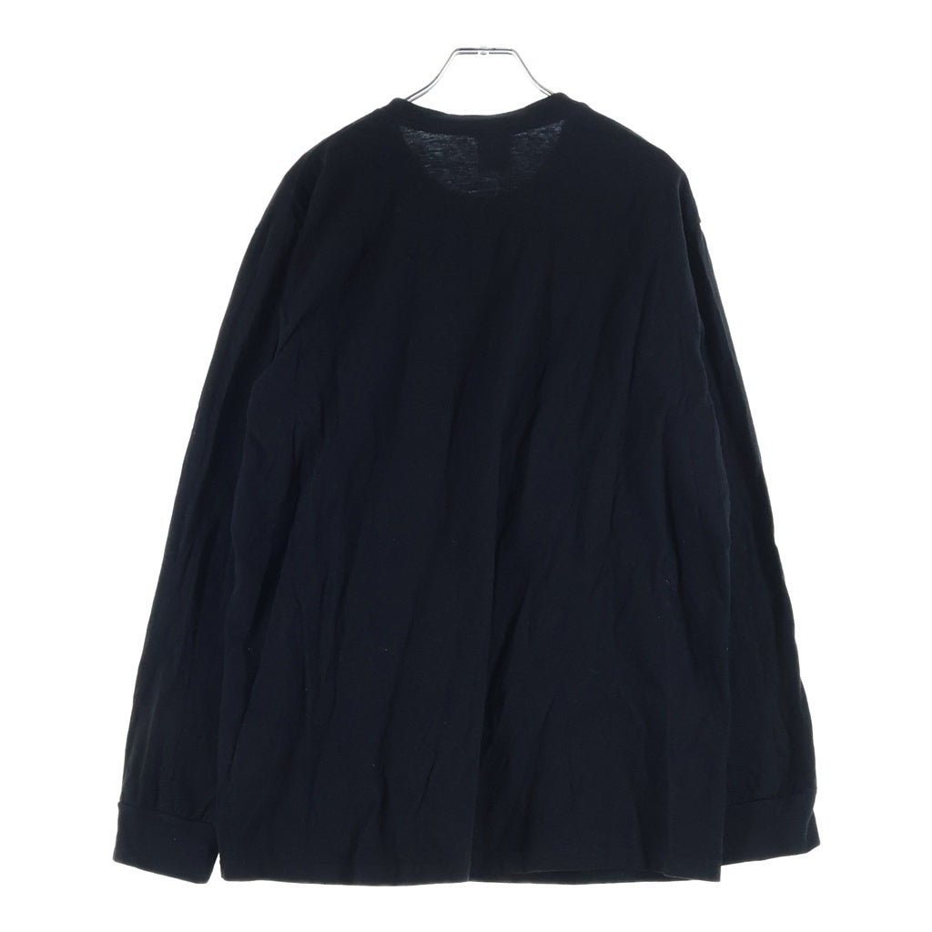 SUPREME(シュプリーム) 17AW Arabic Logo L/S Tee アラビックロゴ クルーネック長袖Tシャツ ロングスリーブカットソー ブラック
