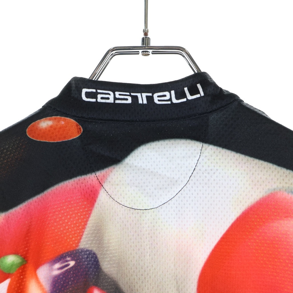 SUPREME(シュプリーム) 21AW ×Skittles ×Castelli スキットルズ カステリ グラフィックプリント サイクルジャージ ブラック