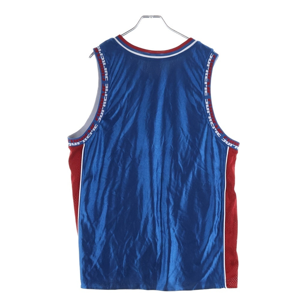 SUPREME(シュプリーム) 22SS Reversible Bascketball Jersey リバーシブルバスケットボールジャージ タンクトップ ブルー/グレー