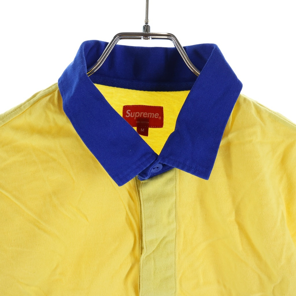 Supreme 16AW Split Rugby 長袖ポロシャツ マルチカラー SUPREME(シュプリーム) 16SS S/S Rugby ロゴプリント 半袖ラガーシャツ