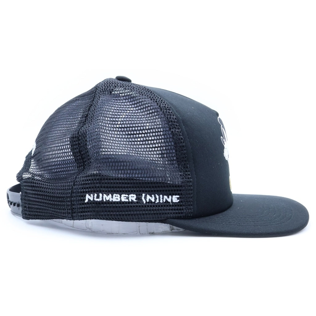 SUPREME(シュプリーム) 25AW xNumber (N)ine xMickey Mouse Mesh Back 5-Panel ナンバーナイン ミッキーマウス 5パネル メッシュベースボールキャップ ブラック