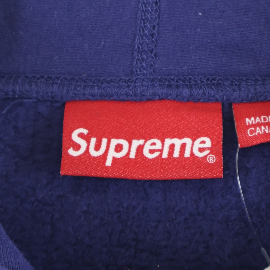 SUPREME(シュプリーム) 21SS ×KAWS Chalk Logo Hooded Sweatshirt カウズ チョークロゴ プルオーバーフーデッドスウェットパーカー パープル