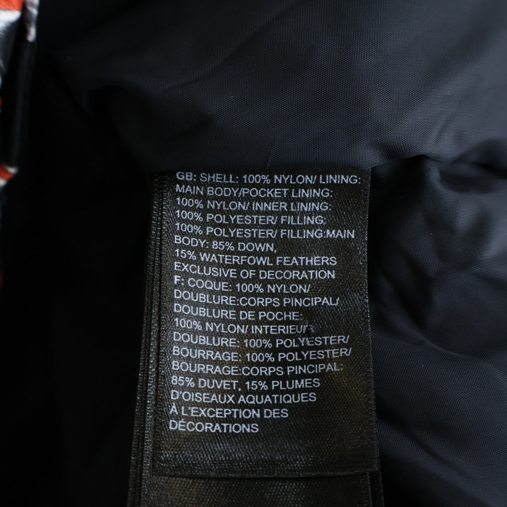 SUPREME(シュプリーム) 21SS ×THE NORTH FACE Studded Nuptse Vest ザノースフェイス スタッズ ヌプシ ジップアップフーデッドナイロンダウンベスト ブラック/レッド NF0A5IQX