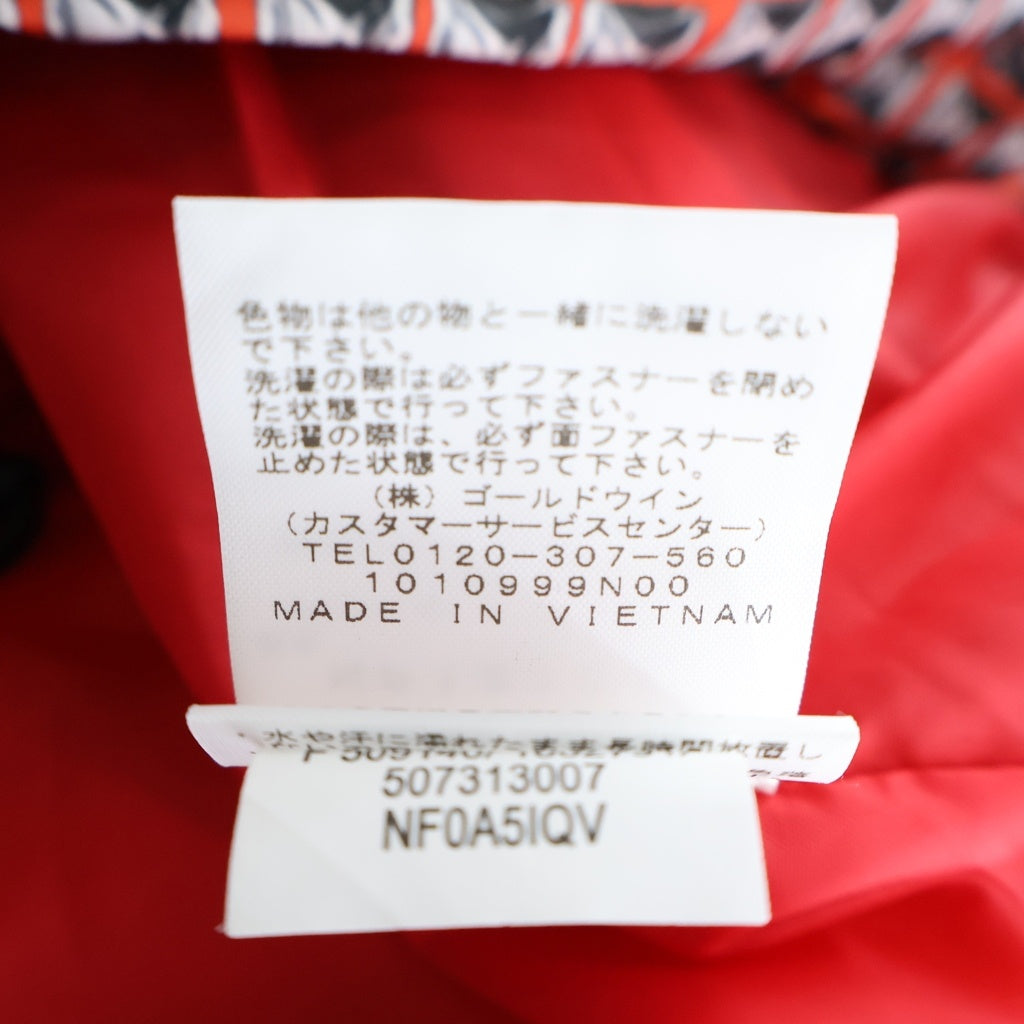 SUPREME(シュプリーム) 21SS ×THE NORTH FACE Studded Mountain Light Jacket ザノースフェイス スタッズ マウンテン ジップアップフーデッドナイロンジャケット ブラック/レッド NP12103I