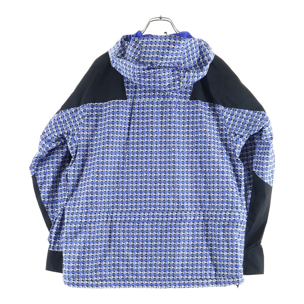 SUPREME(シュプリーム) 21SS ×THE NORTH FACE Studded Mountain Light Jacket ザノースフェイス スタッズ マウンテン ジップアップフーデッドナイロンジャケット ブラック/ブルー NP12103I