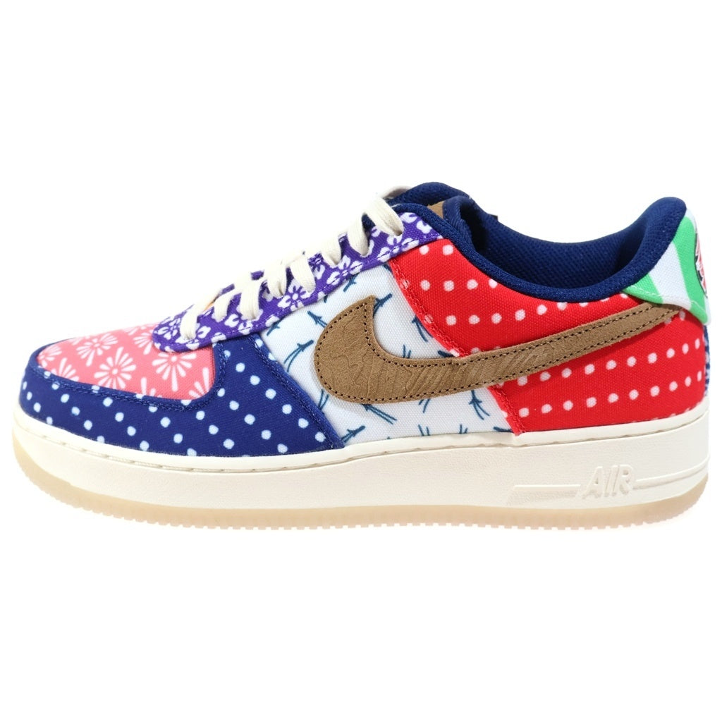 NIKE(ナイキ) WMNS AIR FORCE 1 LOW RETRO SUMMER エアフォース1 レトロサマー ローカットスニーカー マルチカラー US11/28cm DM6229-470