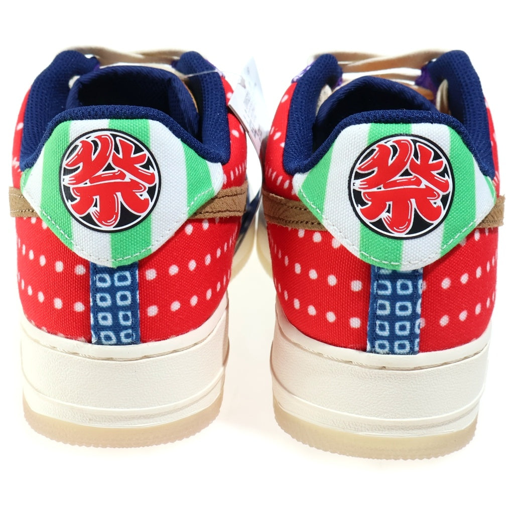NIKE(ナイキ) WMNS AIR FORCE 1 LOW RETRO SUMMER エアフォース1 レトロサマー ローカットスニーカー マルチカラー US11/28cm DM6229-470