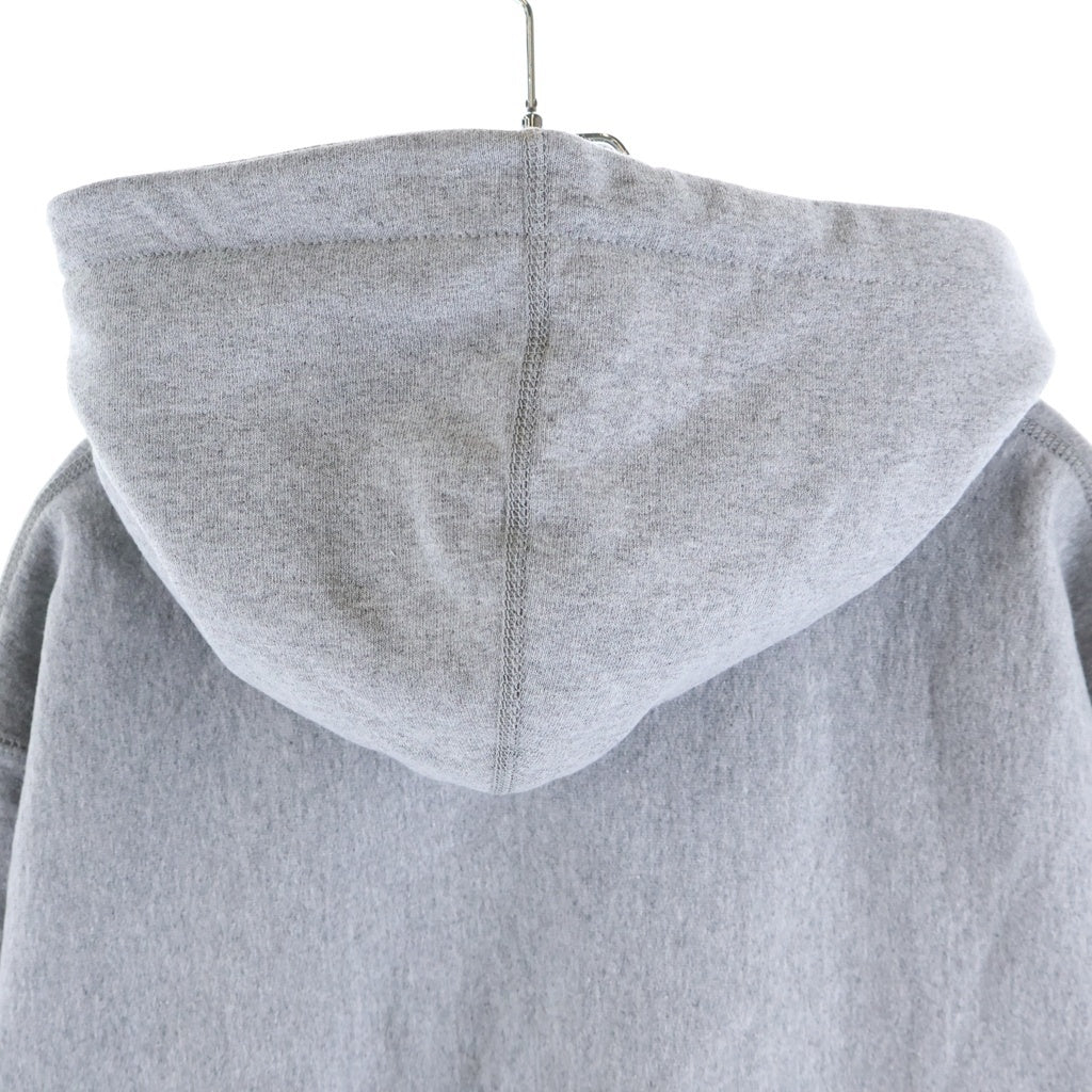 SUPREME(シュプリーム) 19AW ×SWAROVSKI Box Logo Hooded Sweatshirt スワロフスキー ボックスロゴ プルオーバーフーデッドスウェットパーカー グレー