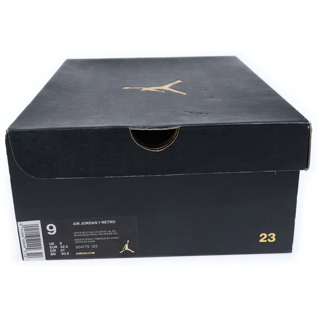 NIKE(ナイキ) 【観賞用 2006年製】 AIR JORDAN 7 RETRO TINKER ALTERNATE エアジョーダン レトロ ティンカー ハイカットスニーカー ホワイト/ブルー US9/27cm 304775-123