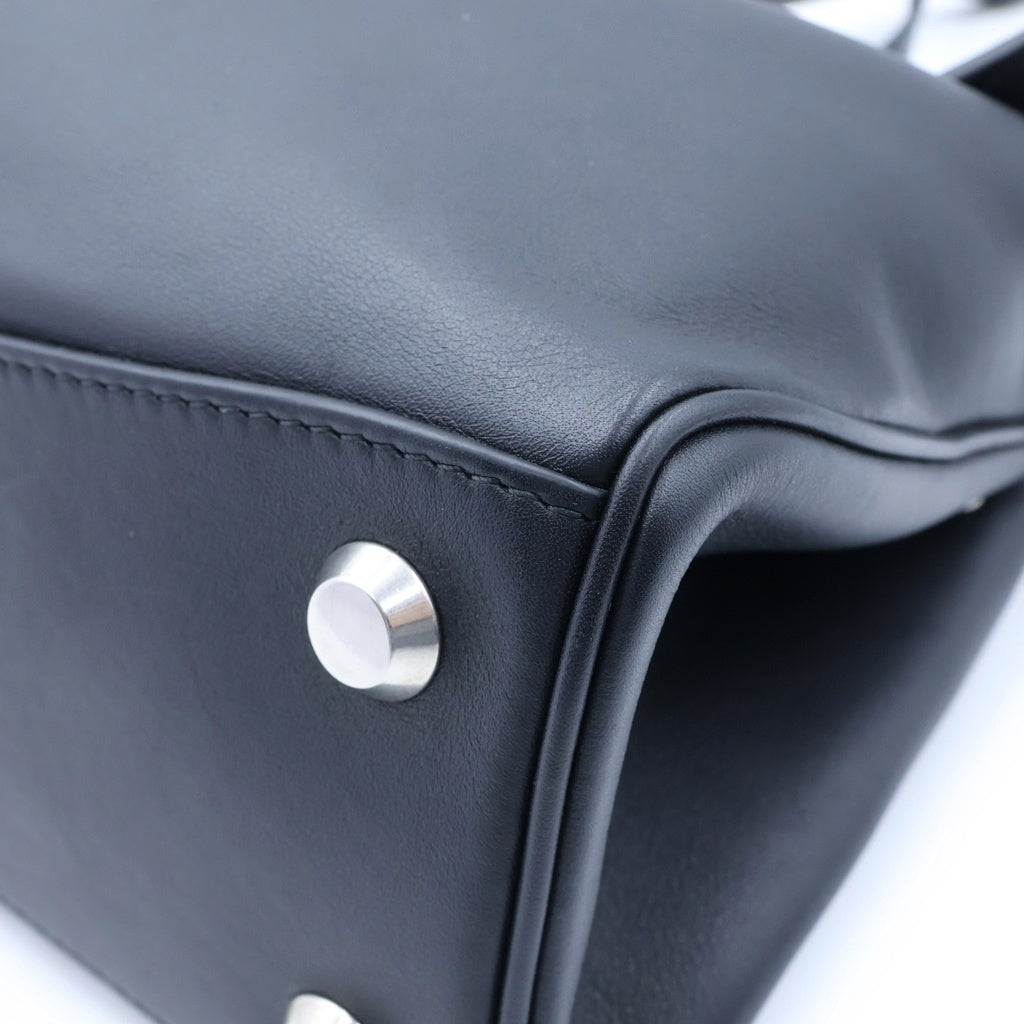 BALENCIAGA(バレンシアガ) Rodeo ロデオ スムースカーフスキンレザー スモール ショルダーメッセンジャーバッグ ブラック 827583 レディース