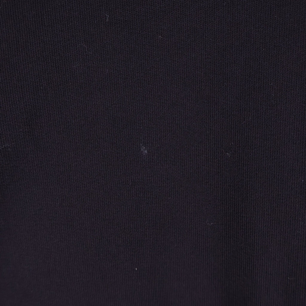 BALENCIAGA(バレンシアガ) 24SS Sample Sticker Round Hoodie サンプルステッカー ラウンド プルオーバーフーディー パーカー ブラック 761458 TPVN3